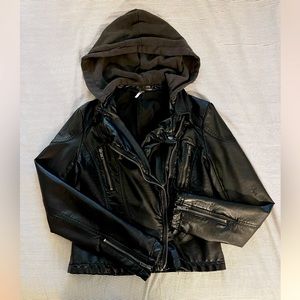 Free People Faux Leather Jacket